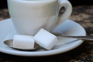 Espresso Cup with Sugar Cube