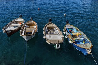 Rowboats in the Cinque terre