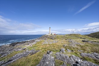 The 35 metre high Ardnamurchan Lighthouse was completed by Alan Stevenson in 1849 and is located at the most westerly point of the British main island