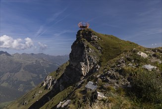 Mountain panorama on the Stubnerkogel