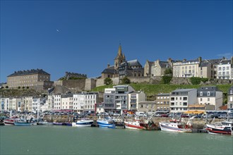 Town view with harbour