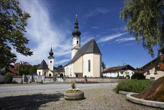Market square with parish church