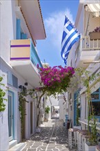 Narrow alleyways of Greek towns