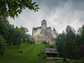 The medieval Bran fortress known as Dracula castle in Transylvania