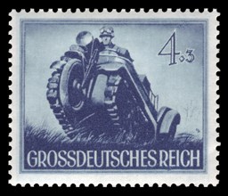Stamp vintage 1944 of the Deutsche Reichspost