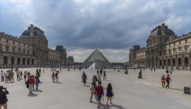 Inner courtyard of the Louvre