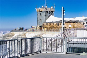 Munich House on the Zugspitze summit above Garmisch-Partenkirchen