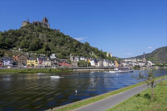 Reichsburg and town of Cochem on the Moselle