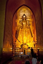 Golden Buddha in Pagoda