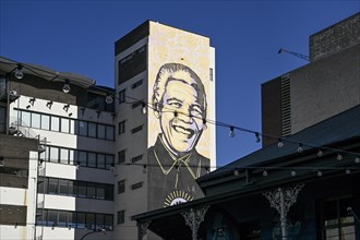 Mural of Nelson Mandela