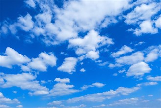 Blue sky with clouds Altocumulus