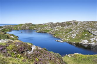 View over Loch Maiden in the Northwest Highlands