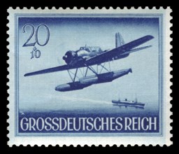 Stamp vintage 1944 of the German Reichspost