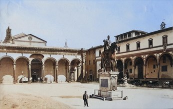 Piazza Santissima Annunziata in Florence