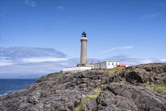 The 35 metre high Ardnamurchan Lighthouse was completed by Alan Stevenson in 1849 and is located at the most westerly point of the British main island