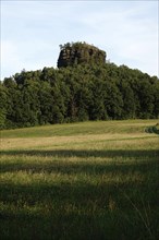 Elbe Sandstone Mountains in late summer