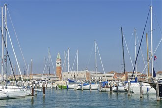 Sailboats and view of Doge's Palace