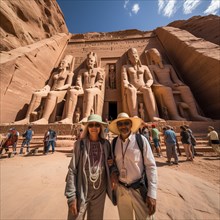 Sprightly seniors visit Egypt and sights