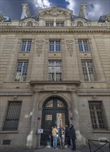 Entrance portal of the Sorbonne