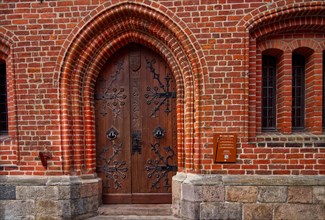 Church portal in Ribe Cathedral