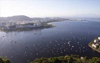 View of Botafogo and Flamengo
