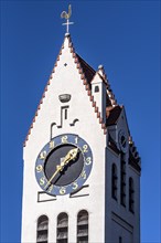 Bell tower with tower clock