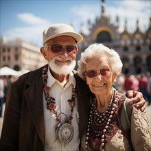 Sprightly seniors visit Venice and sights