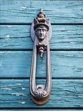 Artfully designed door knocker