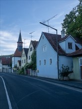 Street with church