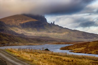 View of Old man of storr