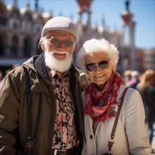 Sprightly seniors visit Venice and sights