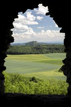 View from the ruins of Maegdeberg Castle