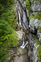 Hallstatt waterfall