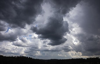Dramatic cloudscape with