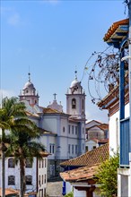 View of the historic center of the city of Diamantina in the state of Minas Gerais