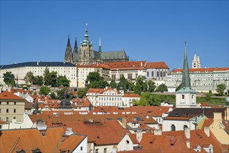 View of Hradcany with Prague Castle