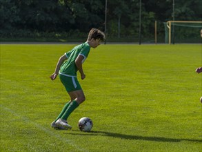Football Youth Match and Training