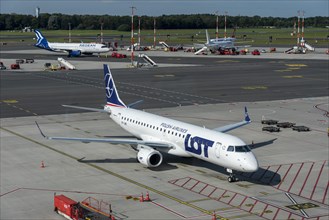 Passenger aircraft of the Polish airline LOT