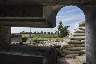 View from bunker at the Dodengang