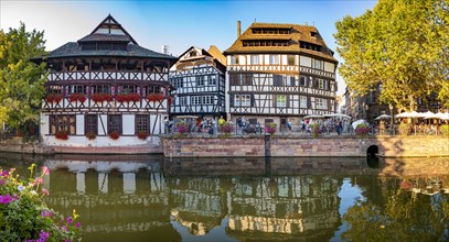 Petite France of Strasbourg in France