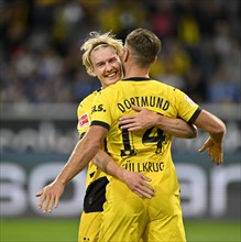 Goal celebration Niclas Fuellkrug Borussia Dortmund BVB
