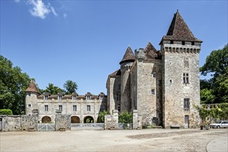 Chateau de La Marthonie at Saint-Jean-de-Cole