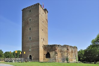 The medieval castle Chateau de Montaner
