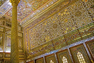 Interior of the main hall of Emarat-e Badgir