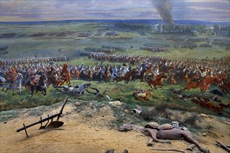 The Panorama: a huge 360 fresco of the battle of Waterloo at Braine l'Alleud