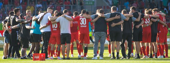 The team of 1.FC Heidenheim sums up today's match with coach Frank SCHMIDT