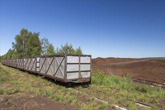 Peat train at Totes Moor