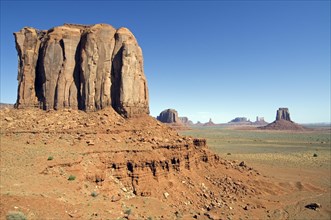 Eroded sandstone rock formations