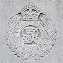 Royal Engineers regimental badge