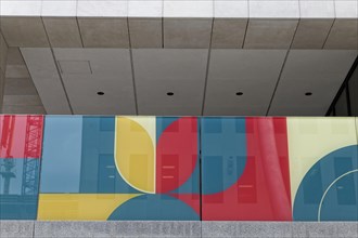 Colourful panel